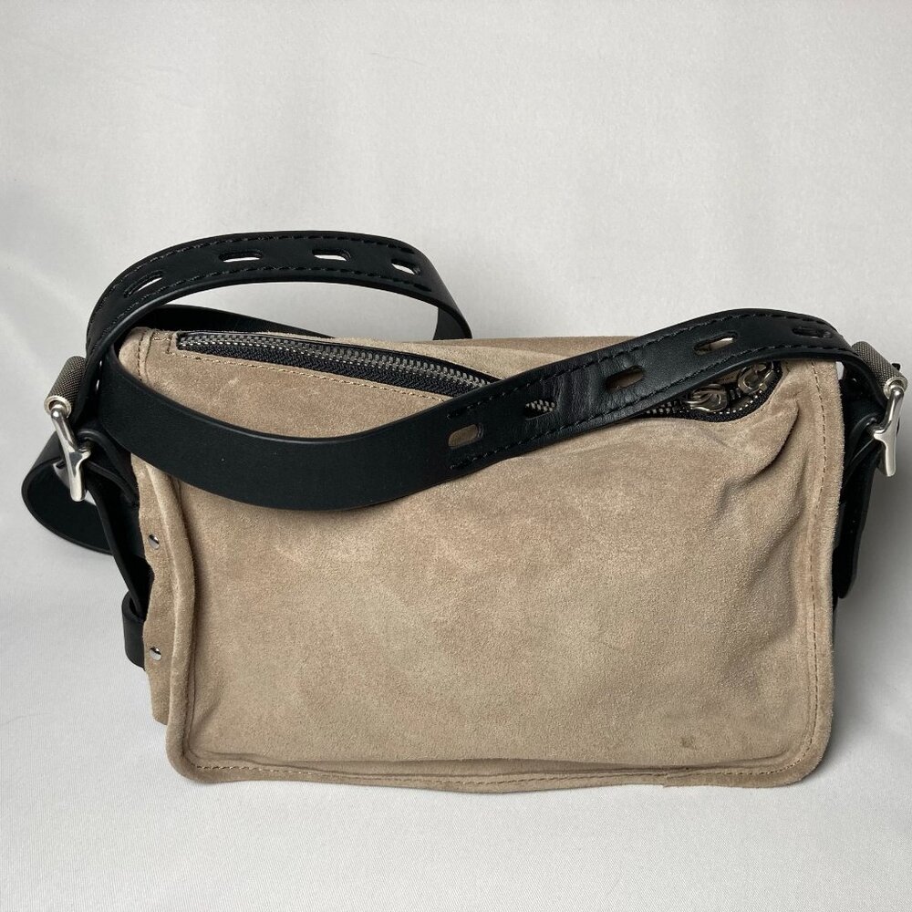 rag & bone New York Suede Small Field Messenger Bag - Picture 2 of 11